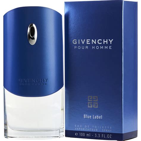 givenchy pour homme blue label fragrantica|Givenchy perfume remove label.